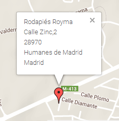 Rodapiés Royma